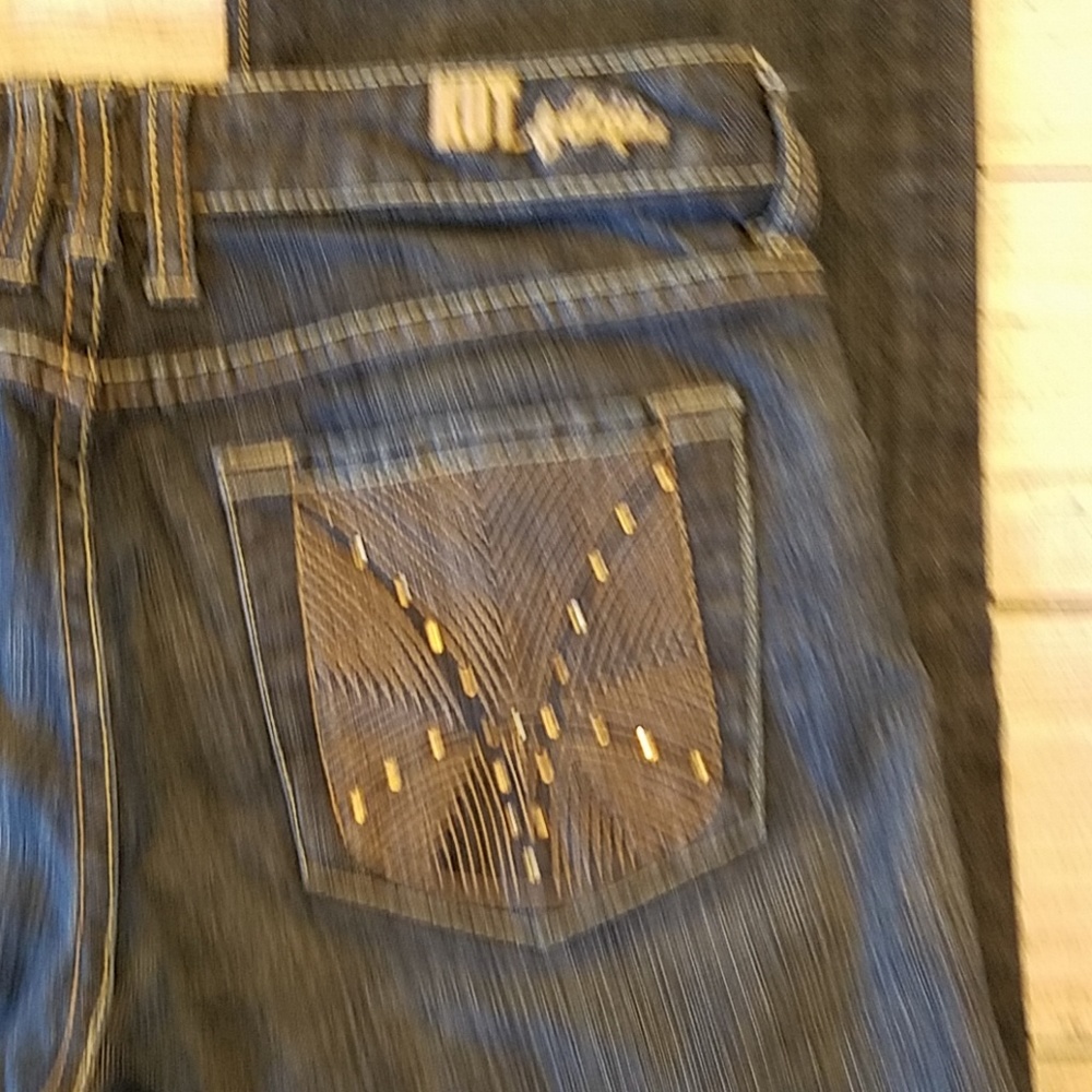 Kut from the Kloth Dark Wash Bootcut Jeans Sz 4 - Picture 4 of 6